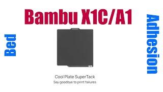 Bambu Lab Cool Plate SuperTack or SuperCrap  #bambu #bambulab #3dprinting