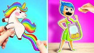 Paper Unicorn VS Cardboard JOY    *Cool Cardboard Ideas for You*