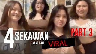 4 CEWE REVIEW VIRAL TIKTOK 4 SEKAWAN REVIEW BOBA PART TERBARU BIKIN MELONGO