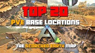 ARK: Scorched Earth | TOP 20 BEST PVE Base Locations