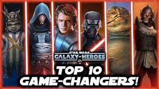 The Top 10 Most Transformative, Game-Changing Teams & Characters in SWGOH History!