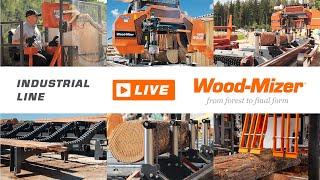 Wood-Mizer LIVE | WB2000 Wide Band Sawmill and MR200 Double Arbor Multirip | Wood-Mizer Europe