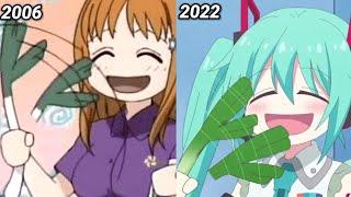 Hatsune Miku hace referencia a sus inicios con Ievan Polkka | penúltimo cameo de Miku en Jashin-chan