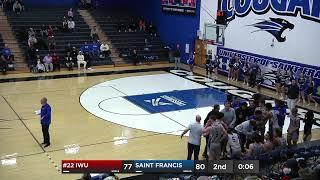 Men's Basketball - University of Saint Francis (Ind.) vs. Indiana Wesleyan University