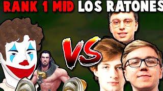 What happens when Los Ratones Scrims vs Rank 1 Mid Laner Jankos & Drututt - Round 2