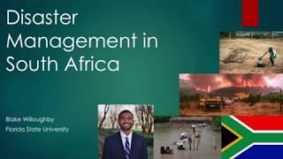Disaster Management: South Africa
