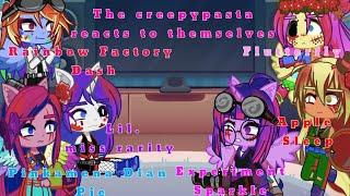 Mlp creepypasta's reacts to themselves (creepypasta AU) Read discription 