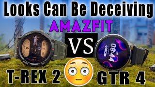 Amazfit GTR 4 Vs Amazfit T Rex 2 Comparison  | What's The Difference?