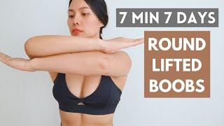 7 DAY ROUND LIFTED breasts, toned & glowing skin, reduce sagging, no push-ups