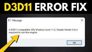 How To Fix Valorant A D3D11-Compatible GPU Error (2024) |