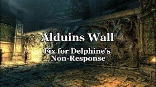 Skyrim Alduin's Wall - Fix for Delphine's Non-Response