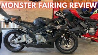 AFTERMARKET FAIRINGS LONG TERM REVIEW! (600rr Monster Fairings)