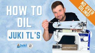 HOW TO OIL THE JUKI TL SEWING MACHINE! (Where does the oil go? How often do I oil it? In depth!)