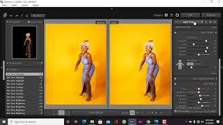 retouching and color-grading  skin finer 4.2 in  photoshop 2022