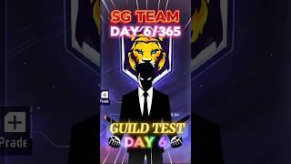 Guild Test Day 6 l How To Join India No 1 Guild l How to Join SG TEAM Guild l #sgsameer #guildtest