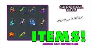 Everything about Potions, Scrolls and the Molotov in Survival Heroes