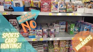 Sports Card Hunting at 4 Walmarts and Picked Up Topps Chrome Platinum Anniversary.