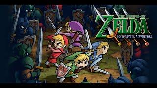 starting a new Legend of Zelda game! Four Swords Adventures (GameCube)