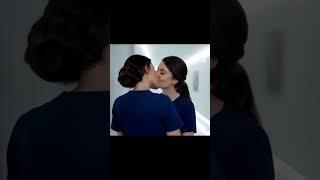 2 Russian Lesbian kissing￼ #LesbianKiss￼￼