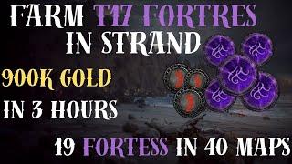 Poe 3.25 - Strand T17 Fortress Farming Strat , 300k Gold/Hour