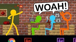 I voiced over Alan Becker's Redstone Academy - Animation vs. Minecraft Shorts Ep 15