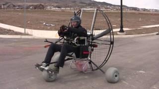 Paramotoring The Flat Top Air Trike!!! The NEW 25 Pound Paramotor Trike!!