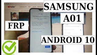 FRP Samsung A01 (a015) 2020 Сброс Google аккаунта