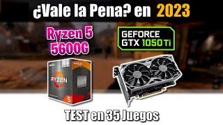  GTX 1050 Ti  TEST en 25 JUEGOS  ¿Vale la Pena en 2023? 