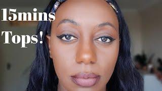 Easy Under 15 min Summer Makeup for Oily skin