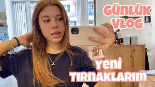 Benimle Bir Günlük Vlog, Protez Tırnak Yaptırdım. Tuana Zeybek