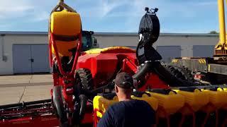 Ускоренная сборка сеялки Vaderstad Tempo TPL24