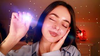 ASMR with your eyes CLOSED  Broken Telephone, Light Triggers, Trivia  ASMR follow my instructions