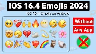 iOS Emojis for All Android ️‍| iPhone Emojis on instagram 2024 | iphone emoji on android