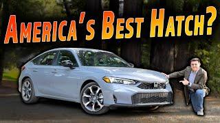 The 2025 Honda Civic Hybrid Is America's Best Hatch, And The Best Hybrid.