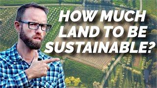 How Much Land Do You Need To Be Self-Sustaining?