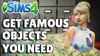 10 Get Famous Objects You Need To Start Using | The Sims 4 Guide