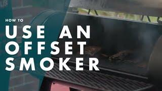 How To Use An Offset Smoker - BBQ Advice At Bunnings