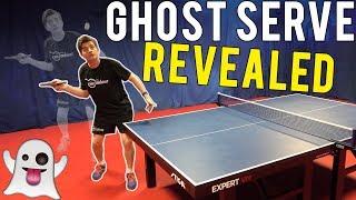 3 Steps To Master The Backspin GHOST SERVE | Table Tennis