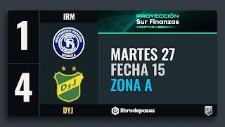#TorneoProyección Sur Finanzas Apertura 2025 Fecha 15 | Independiente Rivadavia – Defensa y Justicia