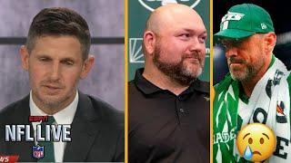 NFL LIVE | Aaron Rodgers' Jets days likely DONE with firing of GM Joe Douglas - Dan Orlovsky CLAIMS