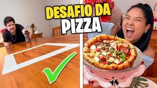 PIZZA CHALLENGE ON THE TABLE | Jeru and Cheru