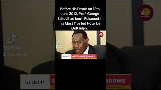 THE CRYING SPIRIT OF PROF. GEORGE SAITOTI