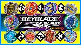 ALL BEYBLADE BURST PRO SERIES QR CODES