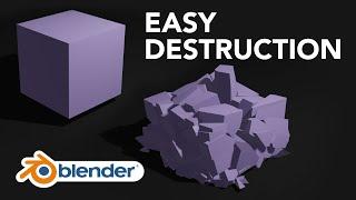 Making Your First Destruction Simulation in Blender 2.9 (Tutorial)