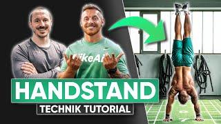 HANDSTAND LERNEN - Technik Check mit Flex Calisthenics