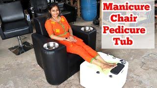 Buy Manicure Chair and Pedicure Tub Direct from Manufacturer | Salon Equipment |Beauty Parlor Chairs