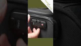 Setting the lock code - American Tourister Sea Seeker Case