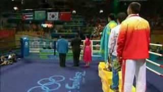 National Anthem Of Kazakhstan - Bakhyt Sarsekbayev, Beijing-2008