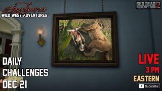 Red Dead Online Daily Challenges & Madam Nazar Location ( 12/21) - Rdr2 Online Daily Challenges