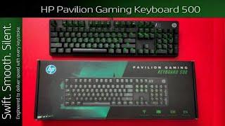 Hp pavilion gaming keyboard 500